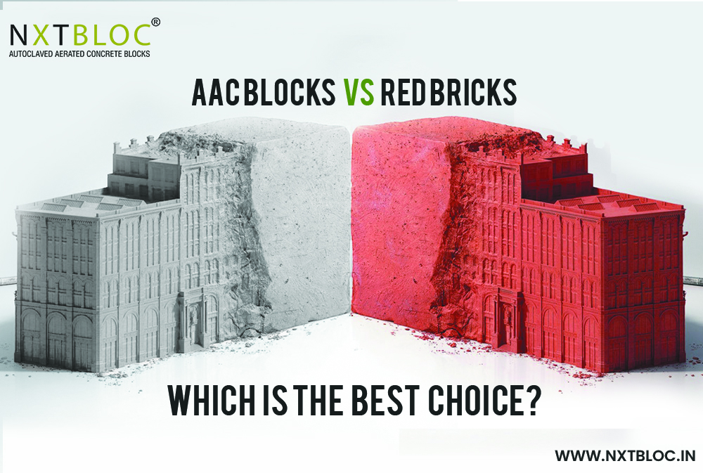 AAC Blocks Vs Red Bricks: Which is the Best Choice?