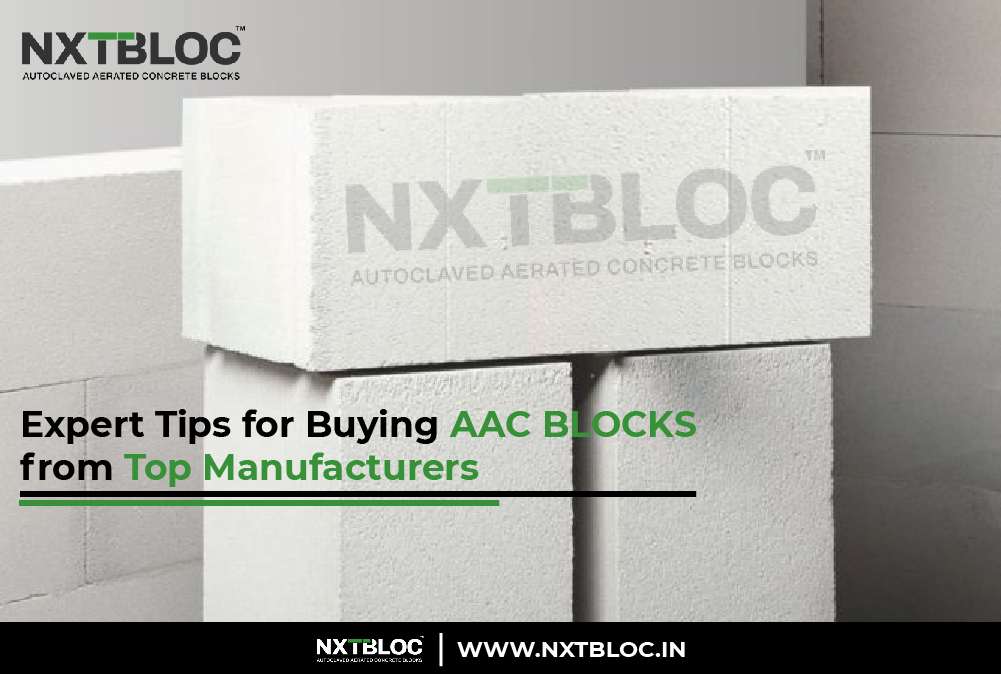 Expert Tips for Buying AAC Blocks from Top Manufacturers