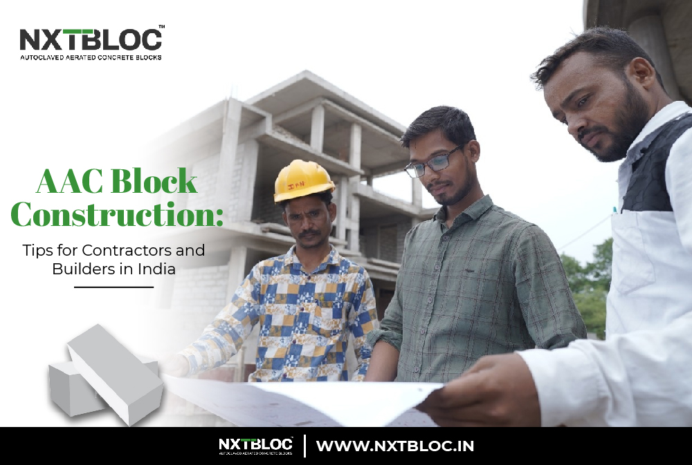 AAC Block Construction: Tips for Contractors and Builders in India